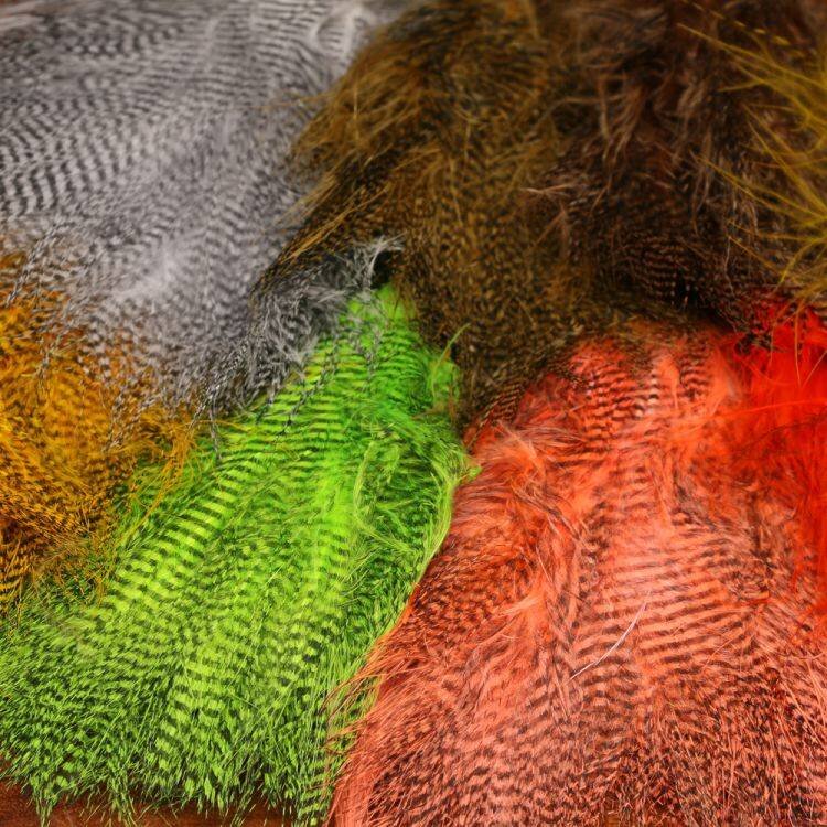 Hareline Dubbin HARELINE FINE BARRED MARABOU FEATHERS