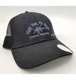 patagonia small text logo lopro trucker hat