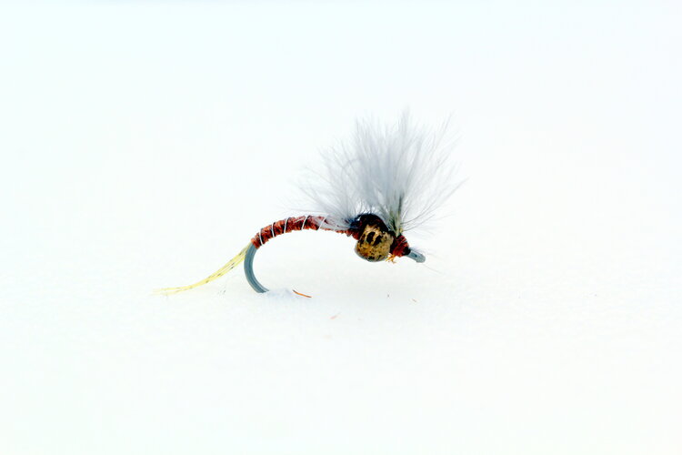 Montana Fly Company Downey's beadhead Wonder Nymph PMD
