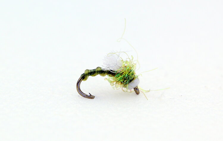 Montana Fly Company Ice Midge Olive