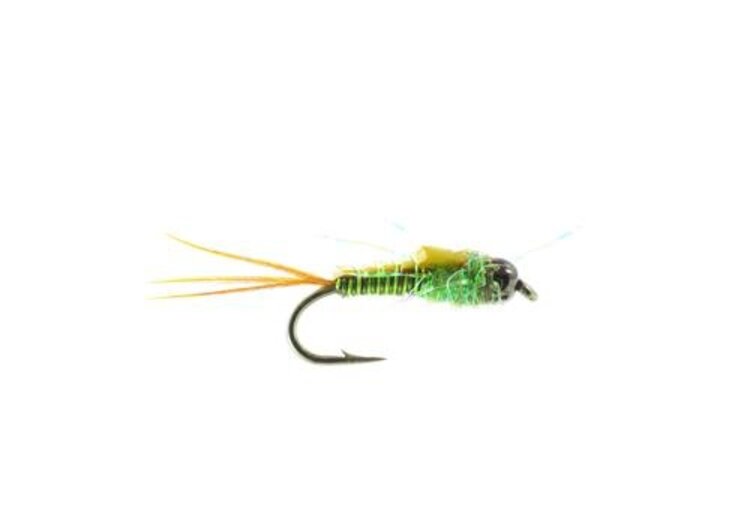 Umpqua Feather Merchants Pickpocket Bright Olive Nymph