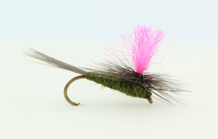 Ugly Bug Fly Shop BWO Parachute Hi Viz