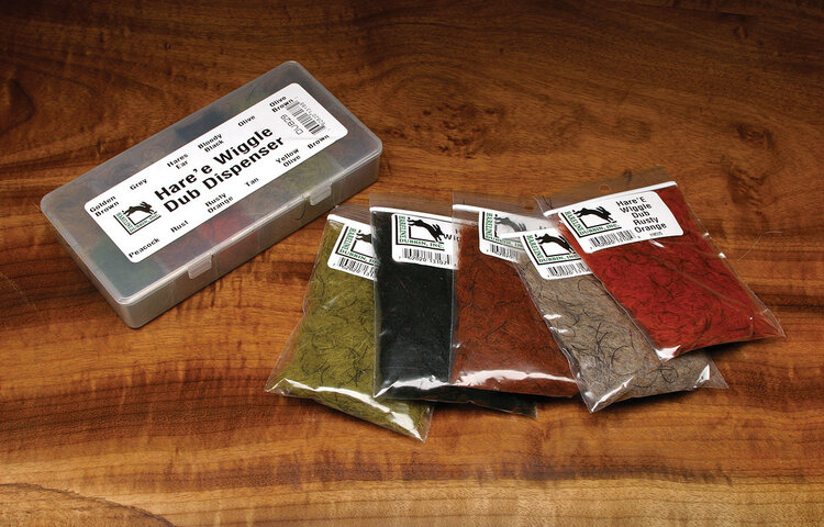 Hareline Dubbin HARELINE HARE'S WIGGLE DUB NATURAL