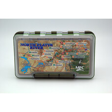 Montana Fly Company MFC FLY BOX WITH NORTH PLATTE MAP