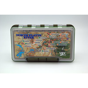 MFC Waterproof River Map Fly Boxes