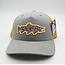 Ugly Bug Fly Shop RICHARDSON OUR RIVER TROUT PATCH HAT YELLOW LOGO