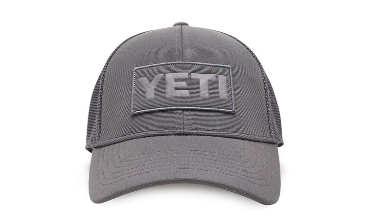 Yeti YETI GREY ON GREY PATCH TRUCKER HAT OSFM
