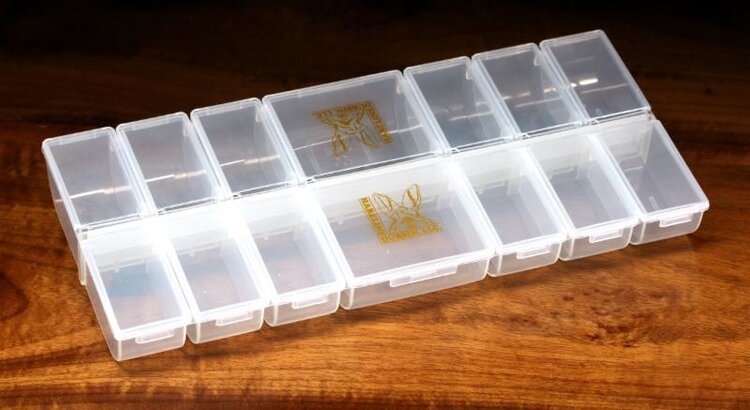 Hareline Dubbin HARELINE 14 LARGE COMPARTMENT BOX