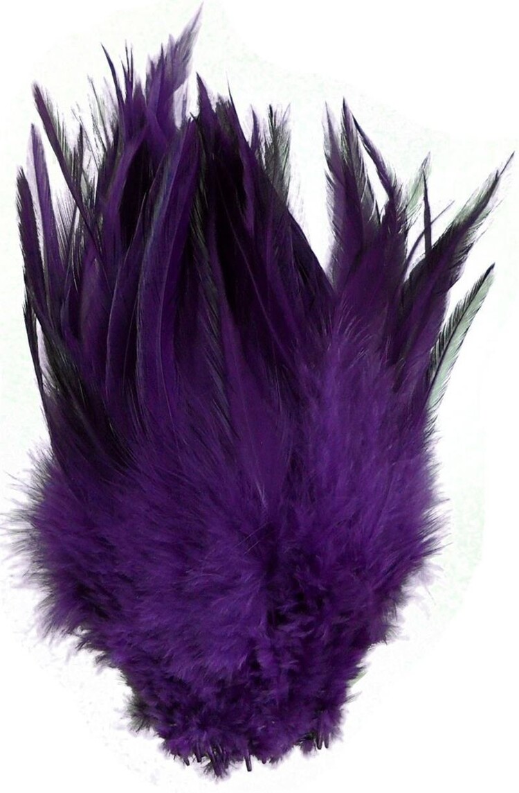 Hareline Dubbin HARELINE STRUNG CHINESE SADDLE HACKLE