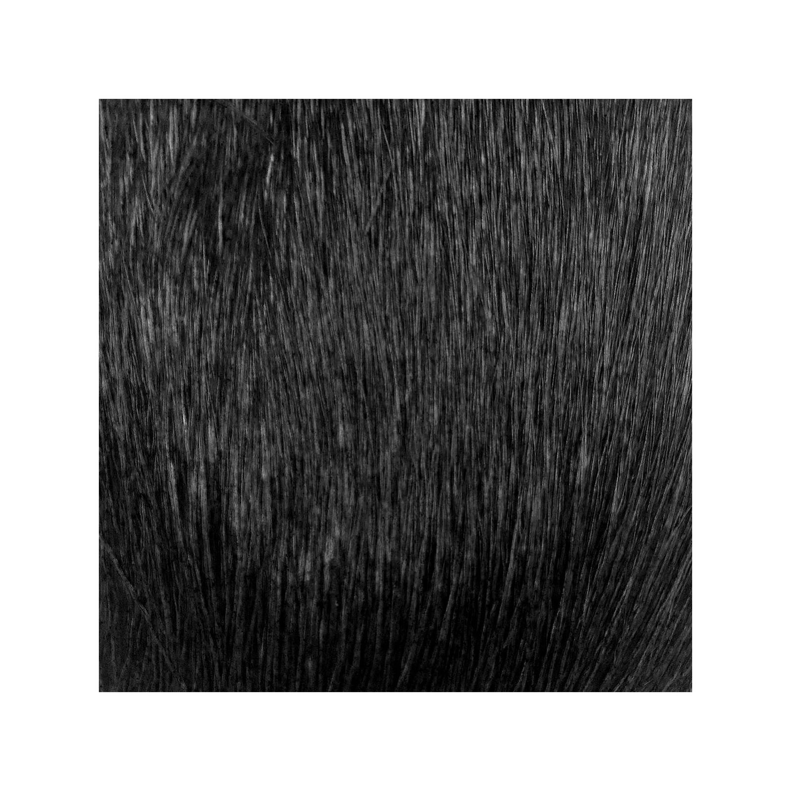 Hareline Deer Belly Hair Black Ugly Bug Fly Shop