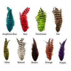 Hareline Dubbin GRIZZLY SOFT HACKLE FEATHERS