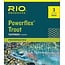 Rio RIO POWERFLEX TAPERED LEADER  7.5 FEET 3 PACK