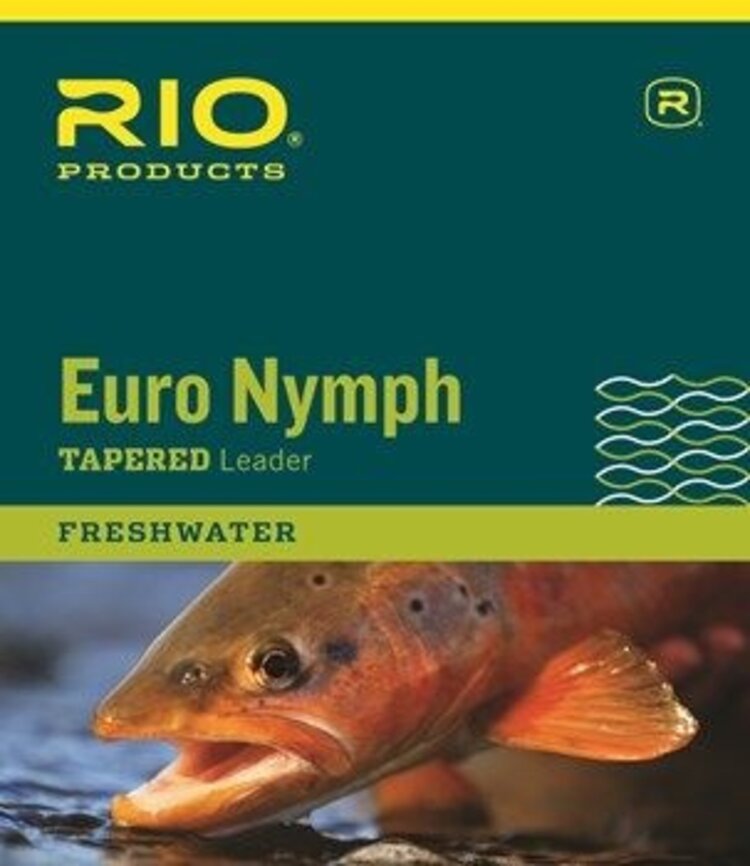 Rio RIO EURO NYMPH LEADERS WITH TIPPET RING