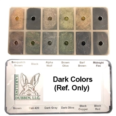 bruiser blend flyfishfood jr dubbing dubbin hareline