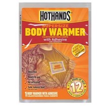 HOT HANDS BODY WARMER W/ADHSIVE