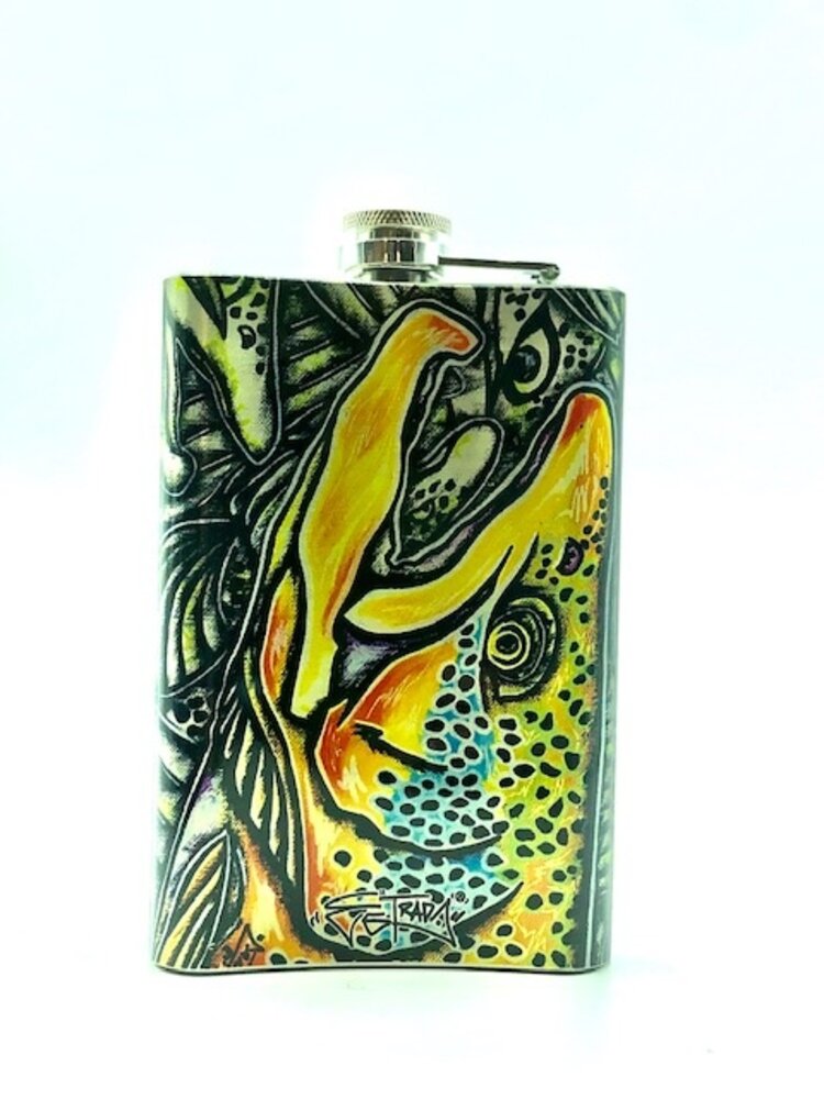 Montana Fly Company MFC STAINLESS STEEL HIP FLASK