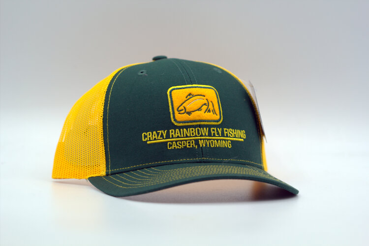 RICHARDSON RICHARDSON CRAZY RAINBOW FLY FISHING LOGO HAT