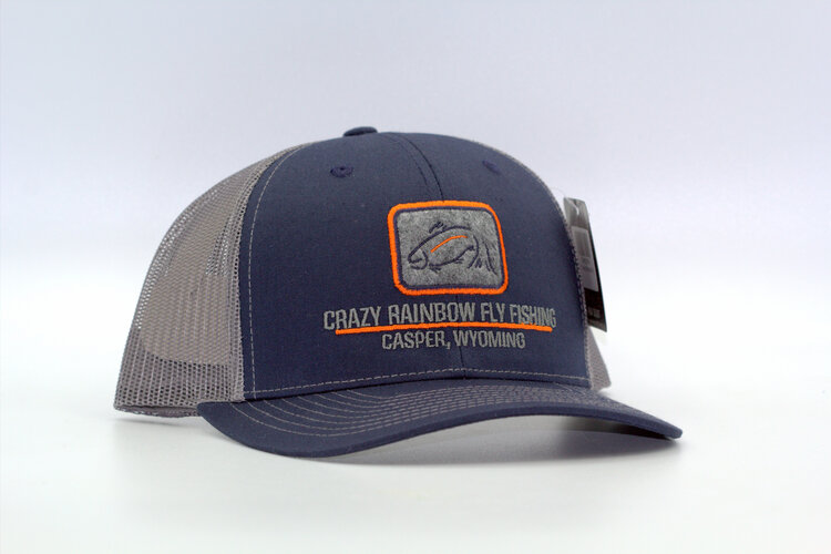 RICHARDSON RICHARDSON CRAZY RAINBOW FLY FISHING LOGO HAT