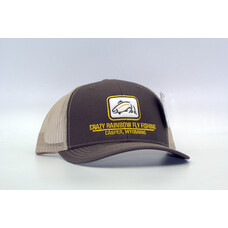 RICHARDSON RICHARDSON CRAZY RAINBOW FLY FISHING LOGO HAT