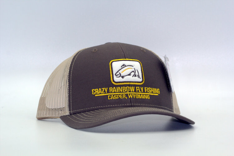 RICHARDSON RICHARDSON CRAZY RAINBOW FLY FISHING LOGO HAT