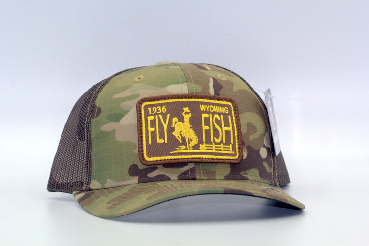 RICHARDSON RICHARDSON WYO LICENSE PLATE PATCH HAT