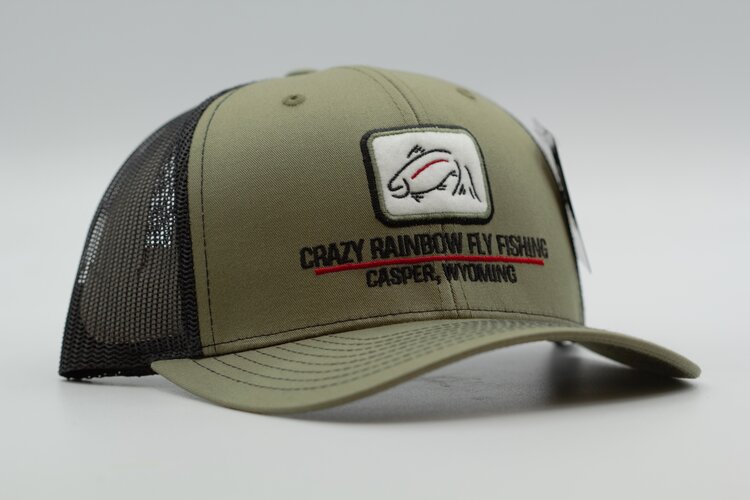 RICHARDSON RICHARDSON CRAZY RAINBOW FLY FISHING LOGO HAT