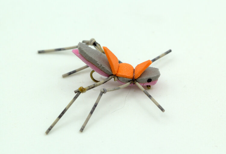 Dream Cast Fly Fishing HI-VIS FOAM HOPPER