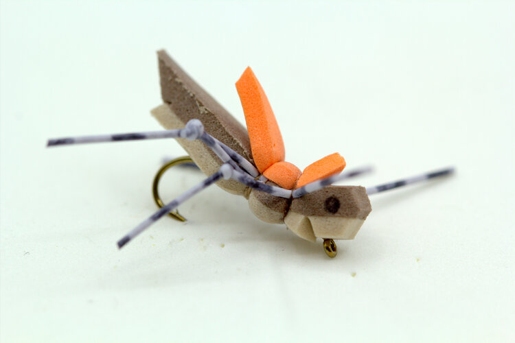 Dream Cast Fly Fishing HI-VIS FOAM HOPPER