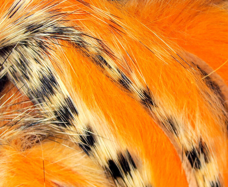 Hareline Dubbin HARELINE MAGNUM TIGER BARRED STRIPS