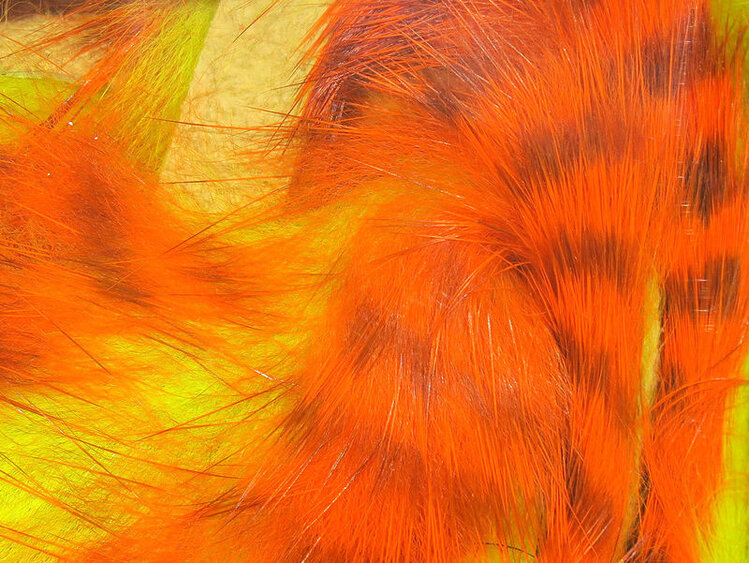 Hareline Dubbin HARELINE MAGNUM TIGER BARRED STRIPS