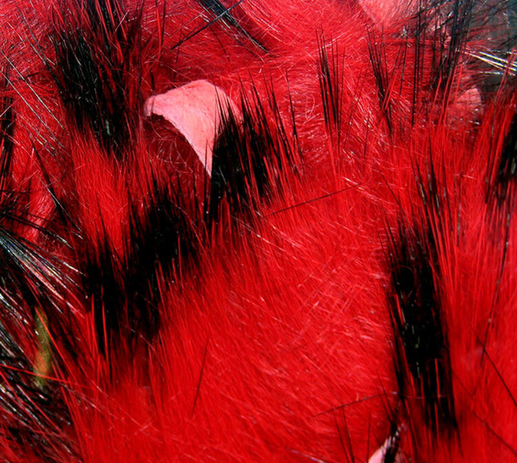 Hareline Dubbin HARELINE CROSSCUT TWO TONED RABBIT STRIPS