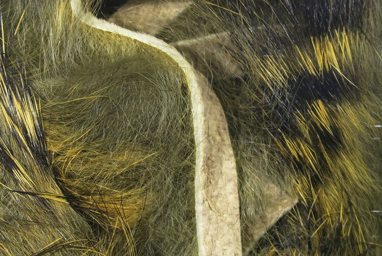 Hareline Dubbin HARELINE BARRED RABBIT STRIPS