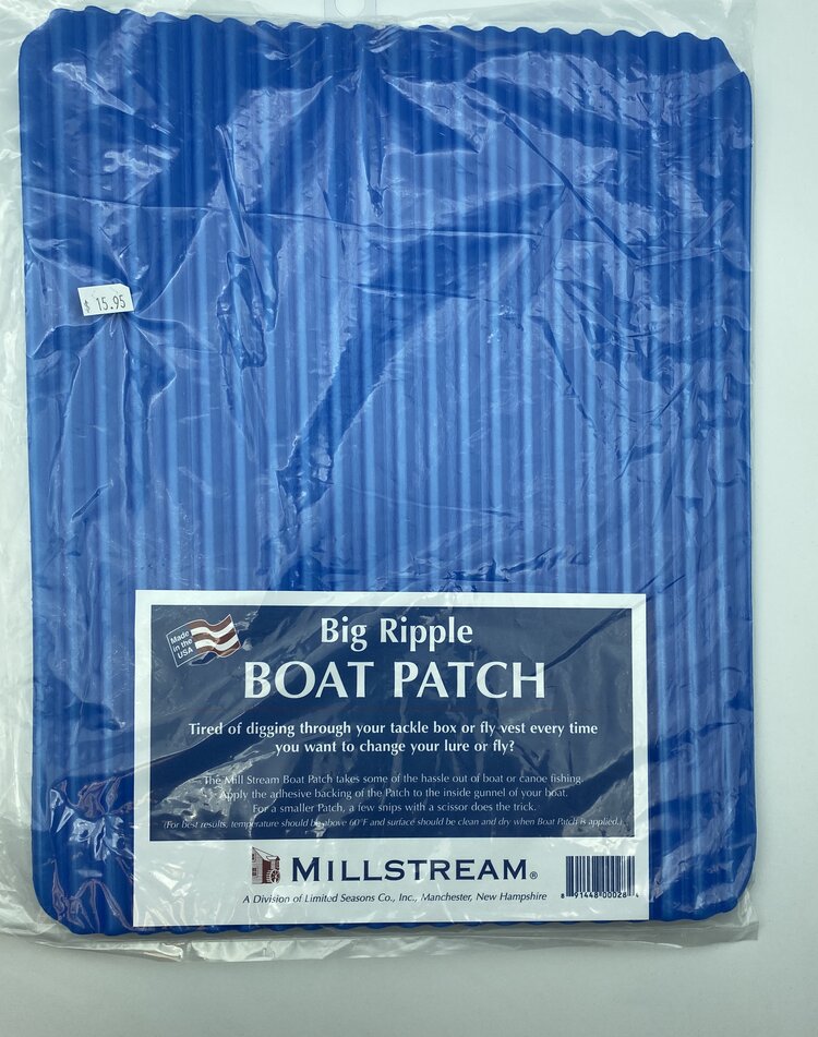 New Phase BIG RIPPLE BOAT PATCH