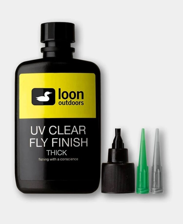 Loon Outdoors LOON UV CLEAR FLY FINISH 2oz BOTTLE