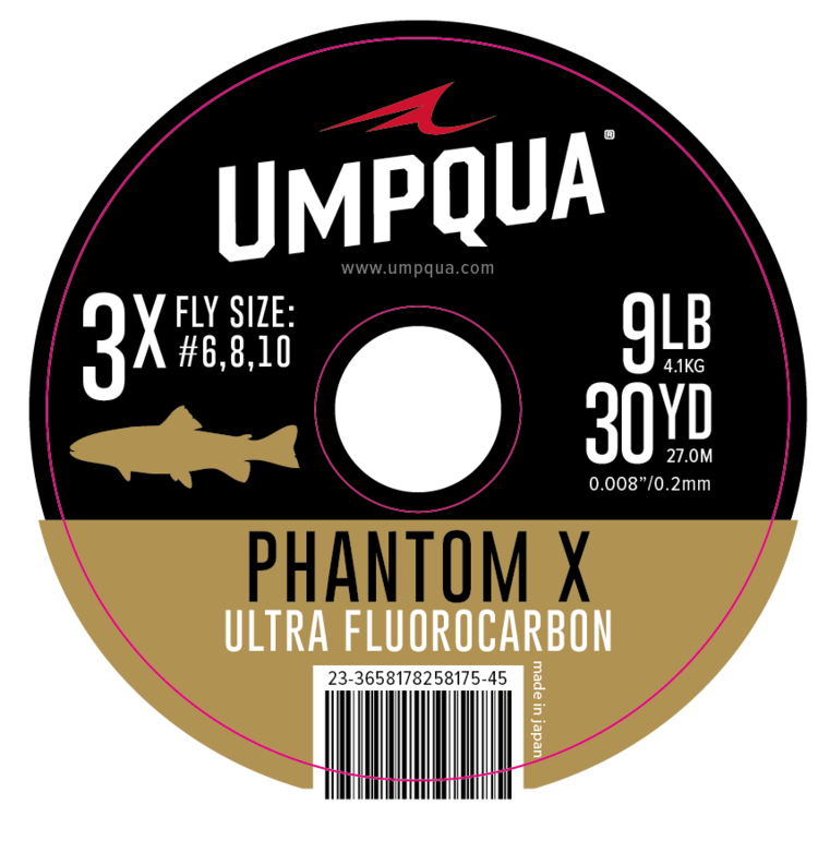 Umpqua Feather Merchants UMPQUA PHANTOM X ULTRA FLUOROCARBON