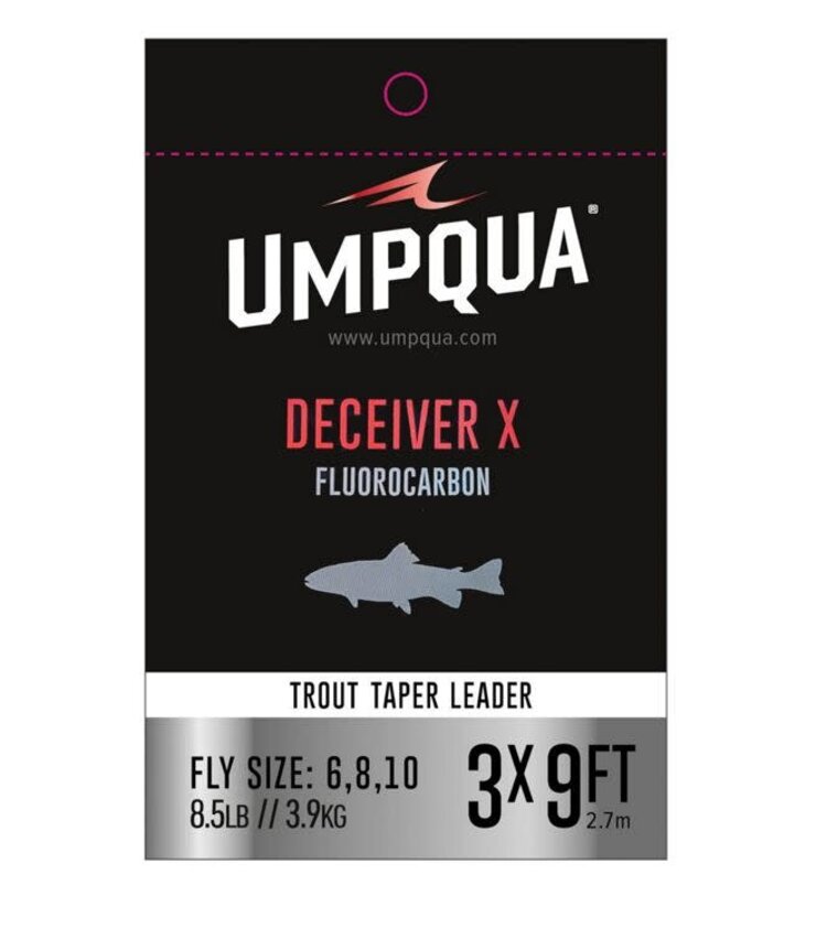 Umpqua Feather Merchants UMPQUA DECEIVER X FLUOROCARBON LEADER