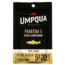 Umpqua Feather Merchants UMPQUA PHANTOM X ULTRA FLOURO EURO LEADER
