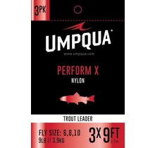 UMPQUA PERFORM X TROUT LEADER 3-PACK