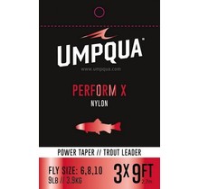 UMPQUA PERFORM X POWER TAPER TROUT LEADER SINGLE PACK