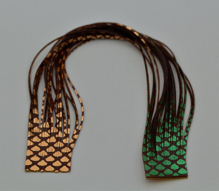 Hareline Dubbin HARELINE SENYO FUSION FOIL LEGS