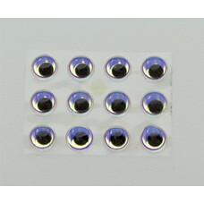 Hareline Dubbin HARELINE MIRAGE DOME LURE EYES Hareline Dubbin HARELINE MIRAGE DOME LURE EYES