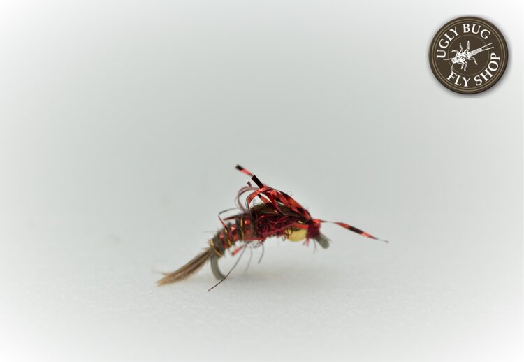 Ugly Bug Fly Shop Flashy Red Pheasant Tail #18