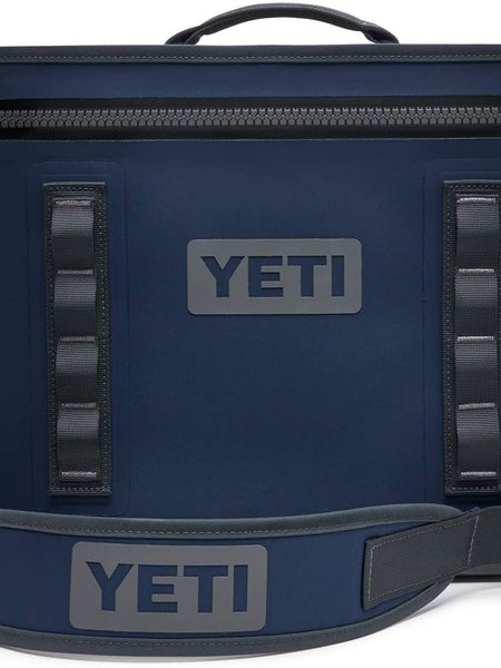 YETI Hopper Flip 18 Portable Cooler, Fog Gray/Tahoe Blue