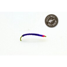 Solitude Fly Company Rock Worm Purple