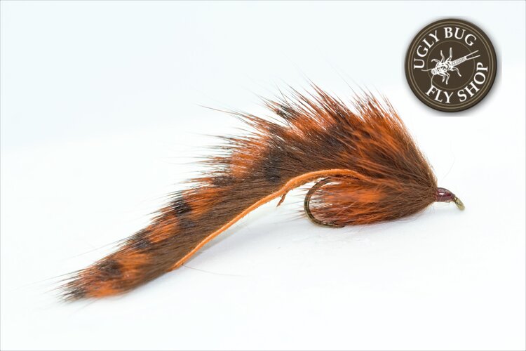 Dream Cast Fly Fishing Pine Squirrel Leech Barred