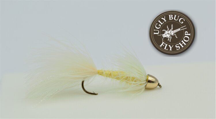 Umpqua Feather Merchants BREAD N'BUTTER BUGGER BLONDE #4