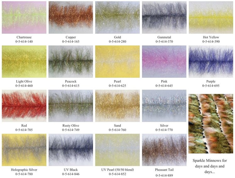 Montana Fly Company MFC SPARKLE MINNOW BRUSH