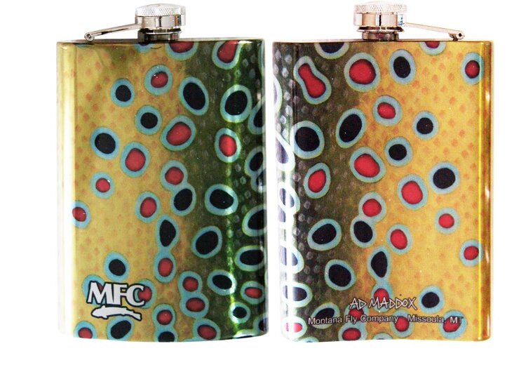 Montana Fly Company MFC STAINLESS STEEL HIP FLASK