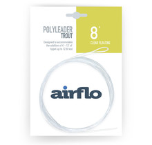 AIRFLO POLYLEADER TROUT CLEAR FLOATING