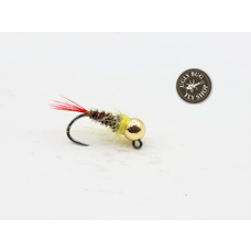 Solitude Fly Company TUNGSTEN JIG YELLOW SALLIE
